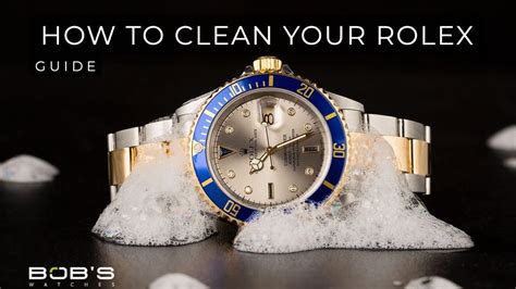 lavare un rolex|how to clean rolex crystals.